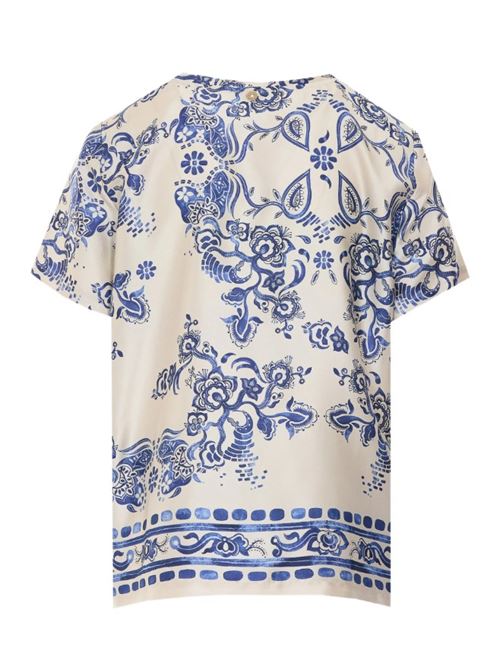 Blusa Liu Jo con stampa floreale Liu Jo | CA6377TS555.P9652
